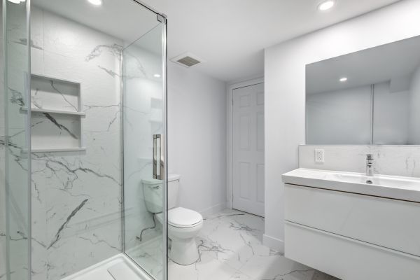 Basement Bathroom Construction in Zionsville