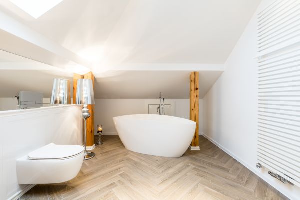 Attic Bathroom Renovation in Zionsville