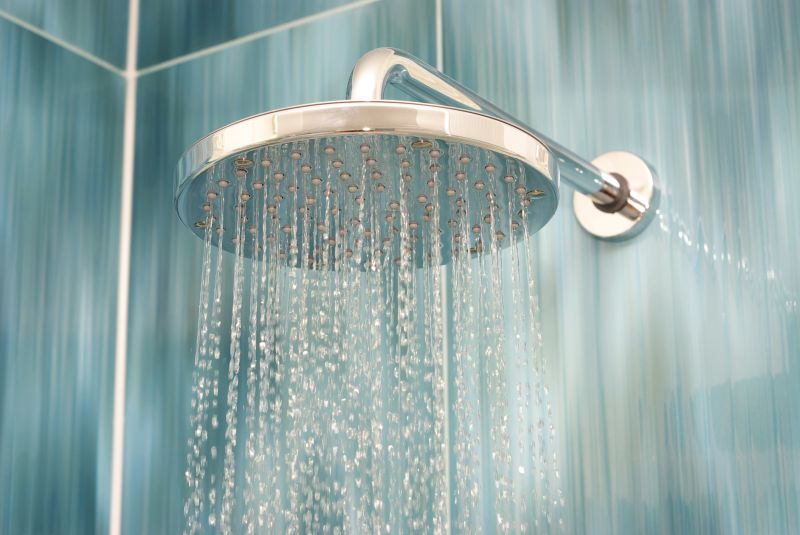 Luxury Shower with Multiple Showerheads